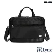 Lynx - 美國山貓菁英15吋商務通勤手提電腦公事包 - 共二色 黑色