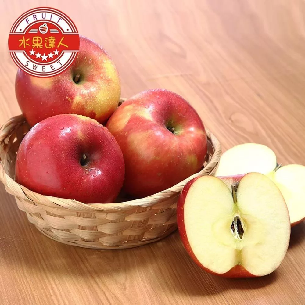 【水果達人】美國富士蜜蘋果8顆裝x4盒(220g±10%/顆)