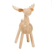 《PHILIPPI》櫸木麋鹿擺飾(16.5cm) | 療癒小物 裝飾品 家飾