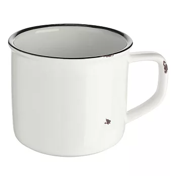 《VEGA》Liron瓷製馬克杯(黑白400ml) | 水杯 茶杯 咖啡杯
