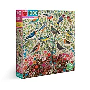 eeBoo 1000片拼圖 - 鳴鳥樹  Songbirds Tree 1000 piece puzzle