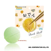 日本NOL-美味關東煮入浴球(泡澡球)-5入(柚子香味/洗澡玩具/交換禮物)