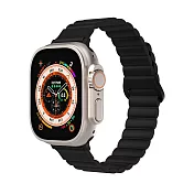 JTLEGEND Apple Watch 38/40/41/42/44/45/49mm Lithe 磁吸錶帶 黑(38/40/41mm)