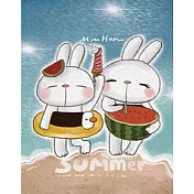 【台製拼圖】MINIHAN兔兔系列-涼快一夏 180片 S108-013