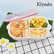 KIYODO陶瓷保鮮餐盒-3格-1入組