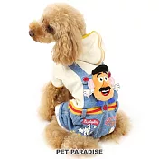 【PET PARADISE】寵物衣服-玩具總動員吊帶褲 條紋藍白 3S