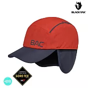 【BLACKYAK】BAC GTX防水棒球帽 S 紅色-56cm
