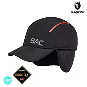 【BLACKYAK】BAC GTX防水棒球帽 S 黑色-56cm