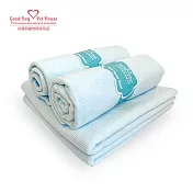 【GBPH好寶貝】寵物超柔潔膚巾 (小-30x30cm) 粉藍