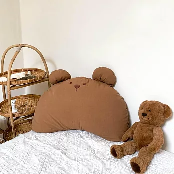 [韓國Hello HiZoo] 手工製動物造型純棉柔感兒童枕/防蟎枕/透氣枕/健康枕 Hi bear