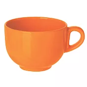 《EXCELSA》Trendy陶製茶杯(夕陽橘400ml) | 水杯 茶杯 咖啡杯