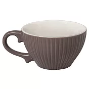 《EXCELSA》Parisienne新骨瓷濃縮咖啡杯(灰棕90ml) | 義式咖啡杯 午茶杯