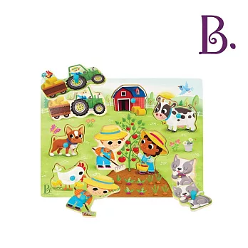 美國B.Toys感統玩具 尋找打卡點-穀倉小農夫