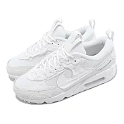 Nike 休閒鞋 Wmns Air Max 90 Futura 女鞋 白 Triple White DM9922-101
