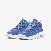 Nike AIR MORE UPTEMPO (GS)大童休閒鞋-藍-DM1023400 US6 藍色