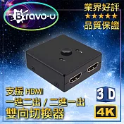 Bravo-u 4k UHD雙向轉接 二進一/一進二出 高解析視頻切換器