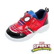 【Marvel 漫威】蜘蛛人 SPIDEY童休閒運動鞋 / MNKB24542 16 紅色