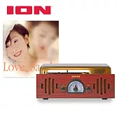 ION Audio Trio LP neo 3合1復古箱式黑膠唱機/ AM/FM收音機★獨家黑膠唱片珍藏組 林憶蓮／Love, Sandy