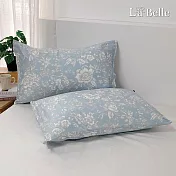 義大利La Belle《芙蘿拉》海島針織棉信封枕套--2入