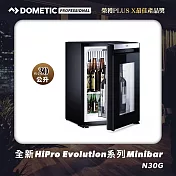 【Dometic】全新Hipro Evolution系列Minibar玻璃門款_N30G(30公升)