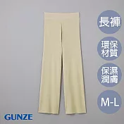 【日本GUNZE】天絲莫代爾休閒長褲(SA2261-WHT) M 米白