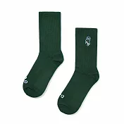 WARX除臭襪 薄款小鬼頭高筒襪-橄欖綠 M