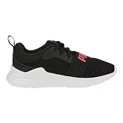PUMA Wired Run PS 中童鞋跑步鞋-黑粉-37421620 17.5 黑色
