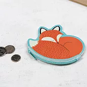《Rex LONDON》造型零錢包(小狐狸) | 錢包 拉鍊小包 小物收納包