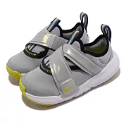 Nike 童鞋 Flex Advance SE TD 小童 學步鞋 灰 黃 魔鬼氈 運動鞋 DQ0513-001