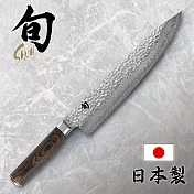 【KAI 貝印】旬Shun 日本製VG-MAX 33層大馬士革鋼 主廚刀 25cm