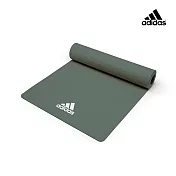 Adidas 輕量波紋瑜珈墊-8mm 草原綠