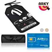 ARKY ScrOrganizer Pad USB擴充數位收納卷軸滑鼠墊+★無國界上網卡超值組合 銀色HUB