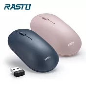 RASTO RM14 美學超靜音無線滑鼠 藍色