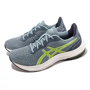 Asics 慢跑鞋 GEL-Pulse 14 男鞋 藍 綠 路跑 透氣 訓練 運動鞋 1011B491405
