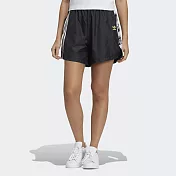 ADIDAS Trefoil Shorts 女短褲-黑-HA4721 XS 黑色