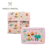 【MARCUS＆MARCUS】輕巧餐盒保溫袋2入組(餐盒+餐袋)-粉