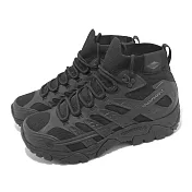 Merrell 戰術鞋 Moab Velocity Tactical Mid WP 男鞋 黑 防水 ML099421