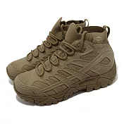 Merrell 戰術鞋 Moab Velocity Tactical Mid WP 男鞋 棕 襪套 ML099423