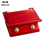 BRUNO 雙人帕尼尼厚燒機BOE084-RD(經典紅)