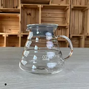[ HARIO 雲朵系列 ] V60雲朵60咖啡 02 玻璃分享壺 -透明 600ml