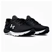 Under Armour  男 Charged Escape 4慢跑鞋-黑-3025420-002 US10.5 黑色