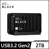 【WD 威騰】黑標 D30 Game Drive 2TB 外接式SSD固態硬碟 公司貨