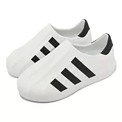Adidas 休閒鞋 adiFOM Superstar 男鞋 白 黑 膠鞋 貝殼頭 愛迪達 寬鬆 HQ8750