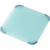 日本RISU｜LIBERALISTA抗菌雙面砧板(正方形) 水藍色