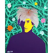 【玲廊滿藝】彭柏勳-Andy Warhol & his Flowers22x27cm