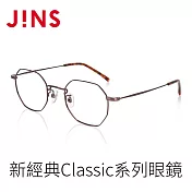JINS 新經典Classic系列眼鏡(UMF-22A-204) 銅色