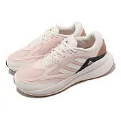 Adidas 慢跑鞋 Brevard 女款 粉紅 白 網布 路跑 運動鞋 環保原料 H06178