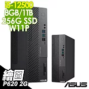 ASUS M700SD 薄形商用機 (I5-12500/8G/256SSD+1TB/P620_2G/W11P)特規