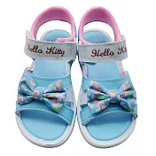【限量特價!!】MIT三麗鷗甜美涼鞋--藍色  另有白色可選 (K090-1) Kitty童鞋 台灣製涼鞋 台灣製童鞋 MIT涼鞋 Hello Kitty涼鞋 平底涼鞋