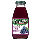 【Tree Top 樹頂】100%葡萄綜合果汁300ml*24瓶(玻璃)